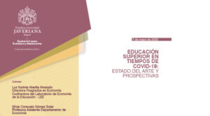 Educación superior en tiempos de covid-19: estado dela arte y prospectivas imagen